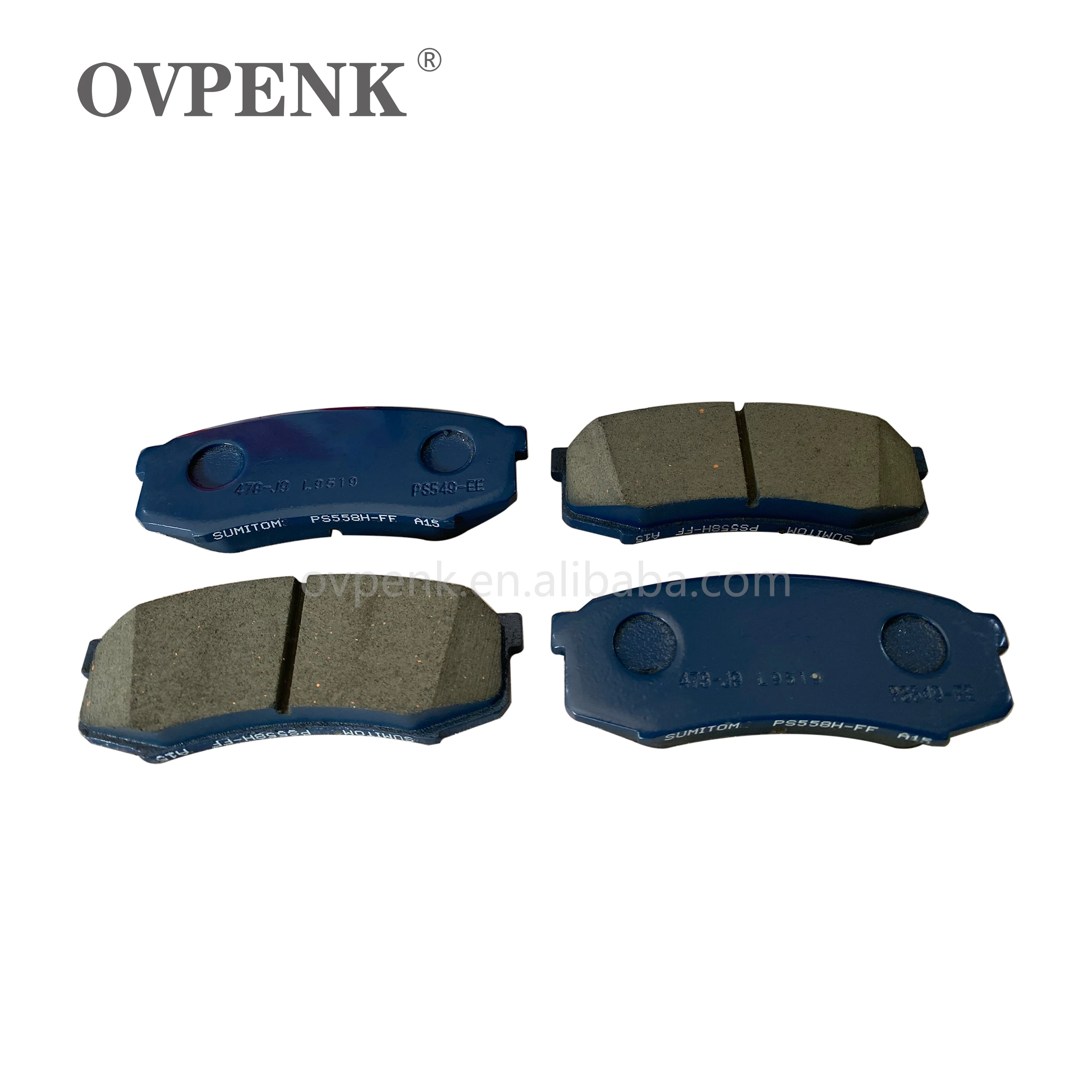 Jeu De Plaquettes De Frein Arrière Pour TOYOTA MARK2/CHASER GX100/LX100 (1996-2001) - Après-vente, Fabriqué Au Japon