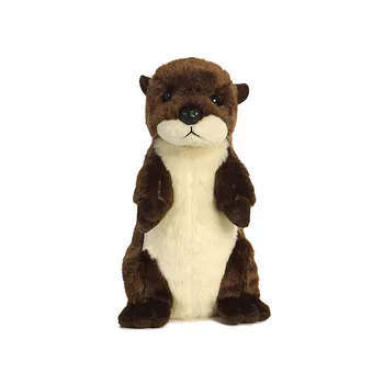 Stuffed Customized High Quality River Otter/Plush River Otter Toy Realistic/Lifelike Stuffed River Otter Toy