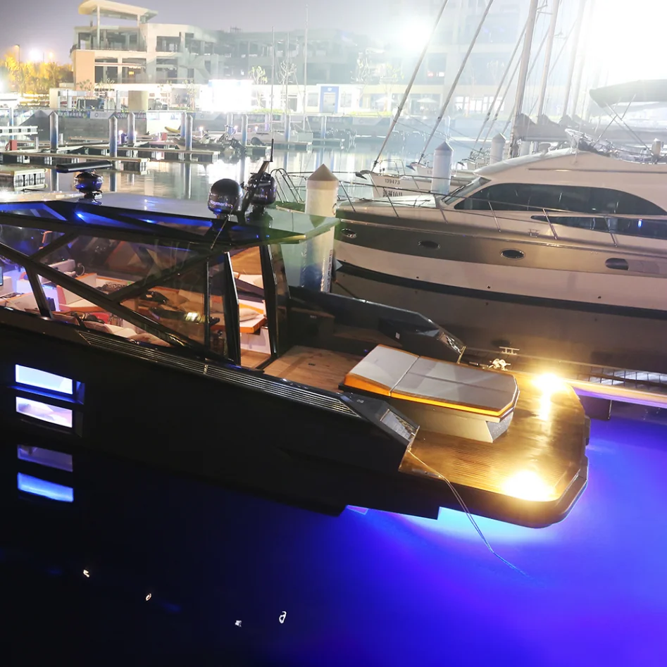 Luce LED Subacquea Per Barche 12V/24V - Acciaio Inossidabile IP68, Per Yacht, Piscine, Bianco - Foto 8