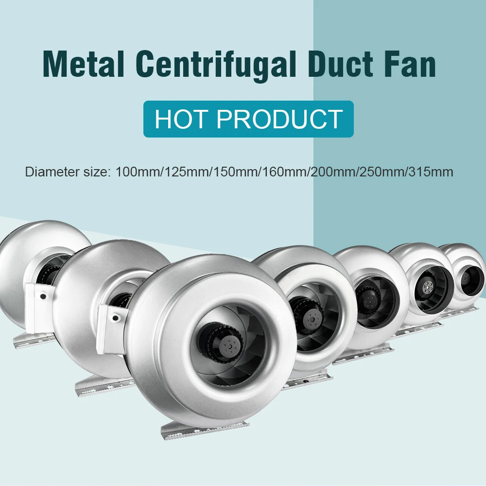 Line Duct Fan, DCFAIR, 4", 220-240V - detail 24
