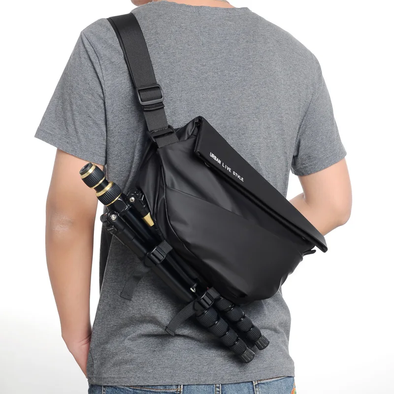 JANGEAR Men Shoulder Bag Casual Messenger Bags Waterproof Man Purse Zipper  Crossbody Can Wear A Belt Multi-purpose Mini Belt Bag - AliExpress