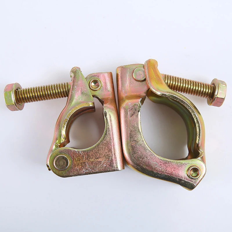 Q235 Galvanized Steel Scaffolding Rotating Clamp Double Coupler with High Load Capacity for Construction