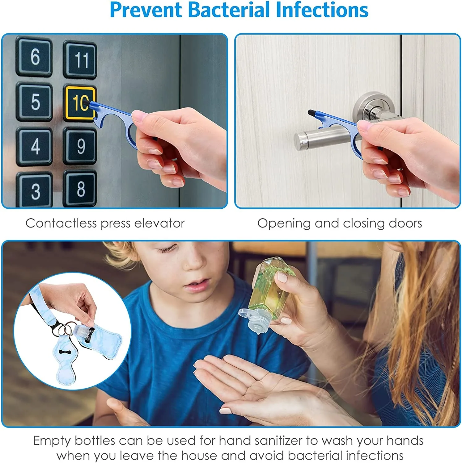 Luxury Tazer Safety Keychain Set Whole Self Defense Key Chain