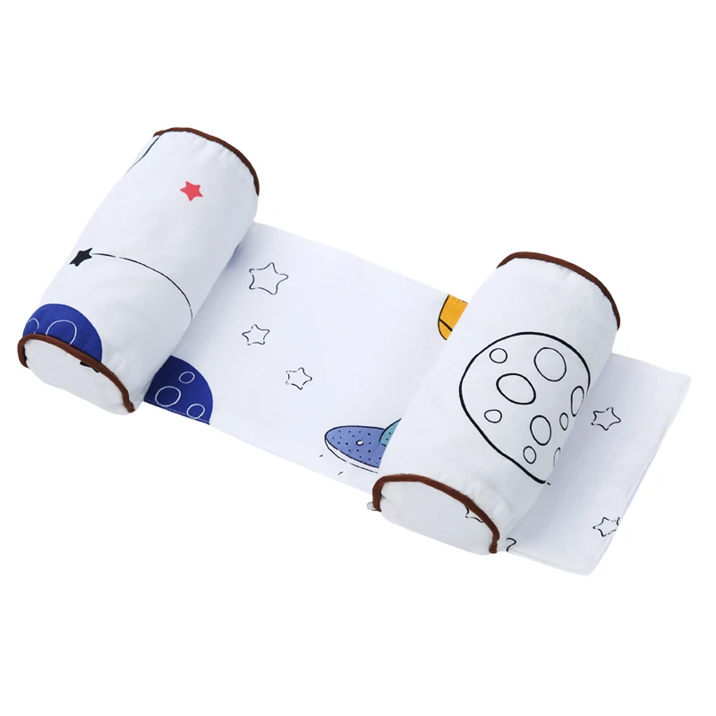 Customized Logo Lightweight Non-Slip Baby Safety Head Pillow New Design Fabric Bedding With Animal/Christmas Pattern for Sleep