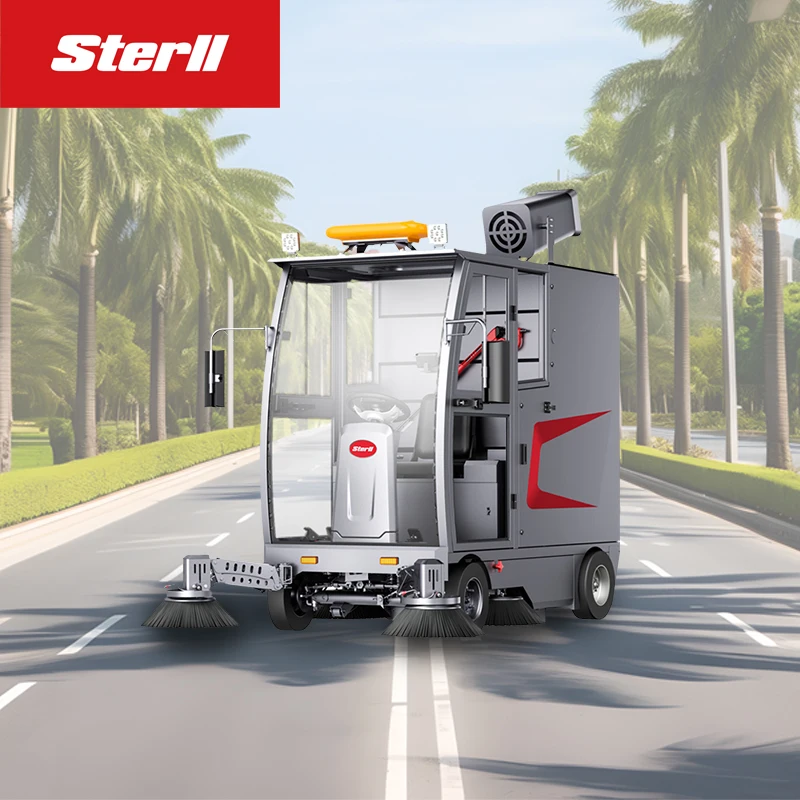 Hot selling Sterll ST16 Multifunctional sweeper Park sweeper Warehouse workshop cleaning machine