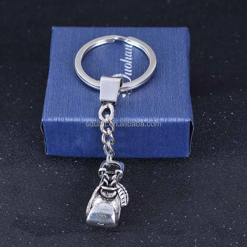 Customized Key Ring with Mini Boxing Gloves - Perfect Gift