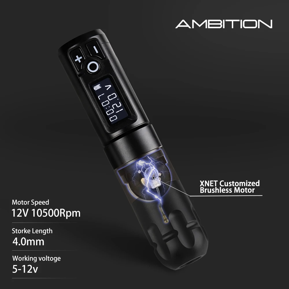 高額売筋】 ambition ワイヤレスタトゥーマシン - smart-medias.com