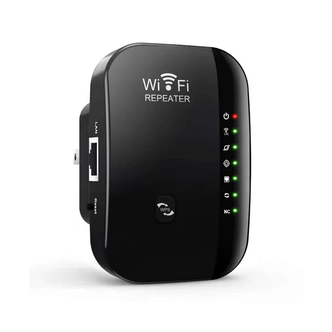 WiFi Range Extender Signal Booster - 300Mbps Wireless Repeater With Ethernet Port