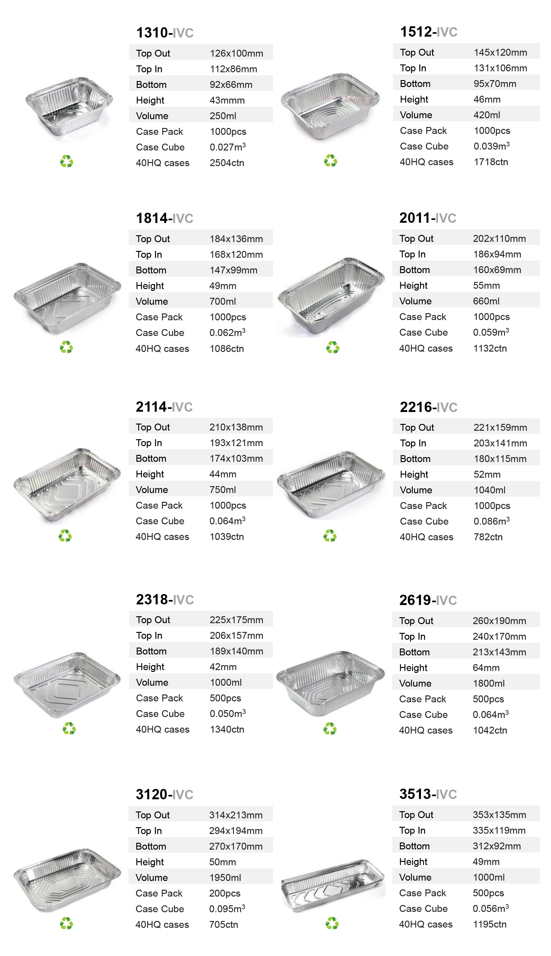 OEM Aluminium Foil Container 8389 Aluminum Foil Pan Tray Box With Paper ...