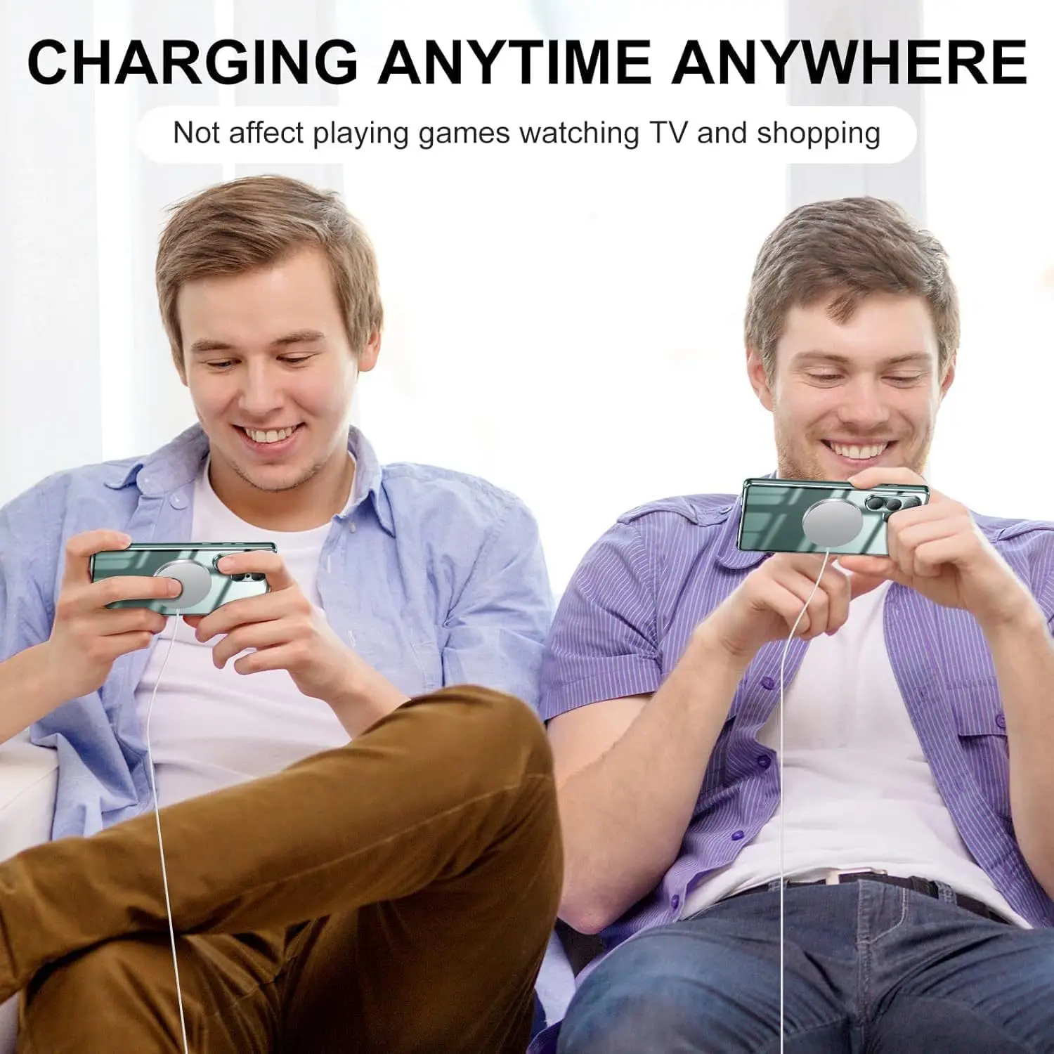 product magnetic dual glass phone case for samsung s25 s24fe s23 ultra laudtec-4