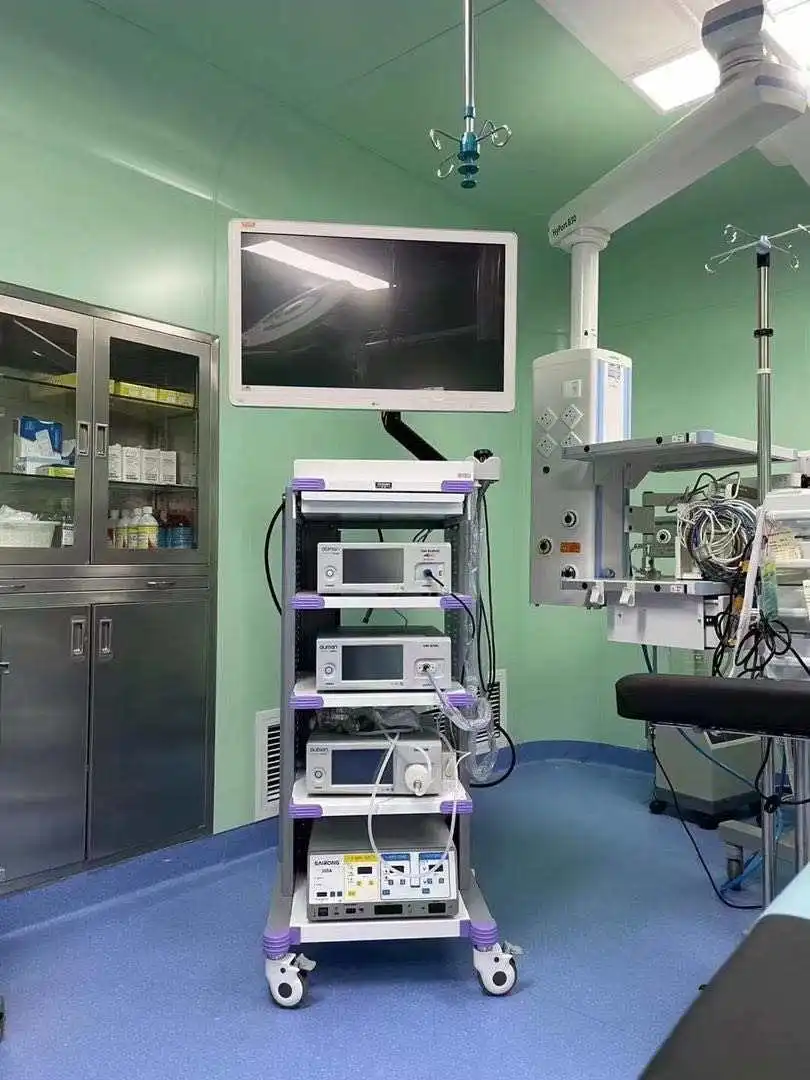 3 Layer 4 Layer Wholesale Endoscope Equipment Cart Medical Transportation Endoscopy Trolley