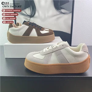 2026 New Style Men's Casual Sneakers High Quality Genuine Leather Lightweight Hard-Wearing Soft Walking Style Shoes Wholesale