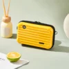 Amarillo - Bolsa de almacenamiento de maquillaje