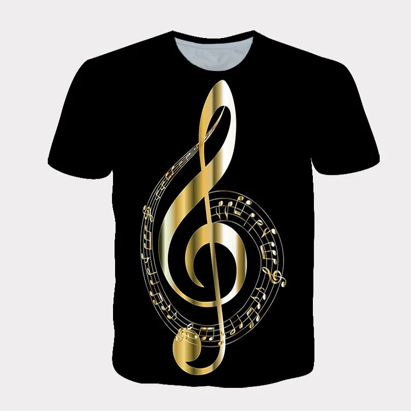 kpoplk T Shirts Men,Cool Tees Printed Tops Men's Guitar 3D