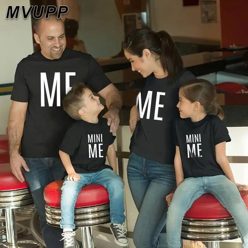 
 Семейные футболки для родителей и детей; Женская мужская футболка с принтом на заказ  