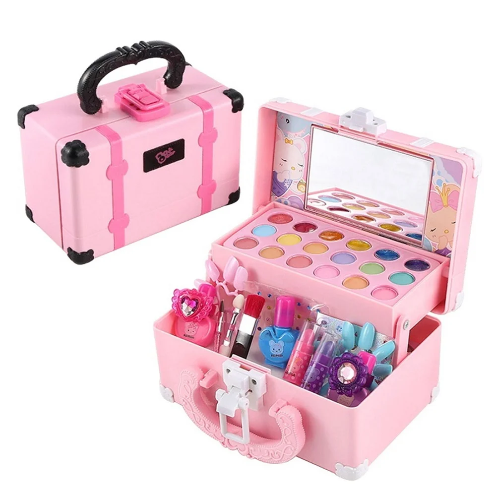 Kids Makeup Kit For Girls,Makeup Set Toy Cosmetic Beauty Set For Kids ...