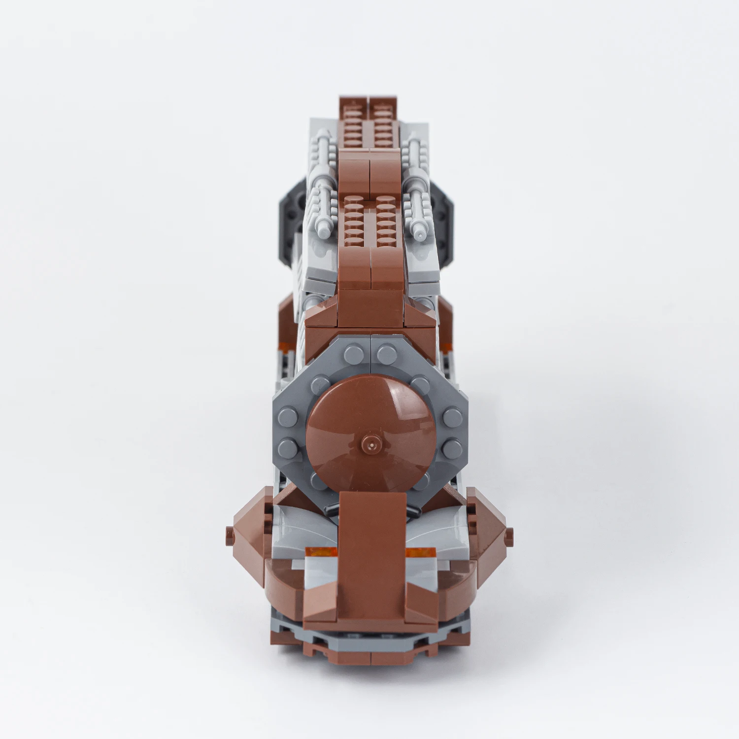 MOC2007 Space Battle Droid Transporter Wars Movie Action Bricks Creative Military Building Blocks Educational Toys for Kids Gift