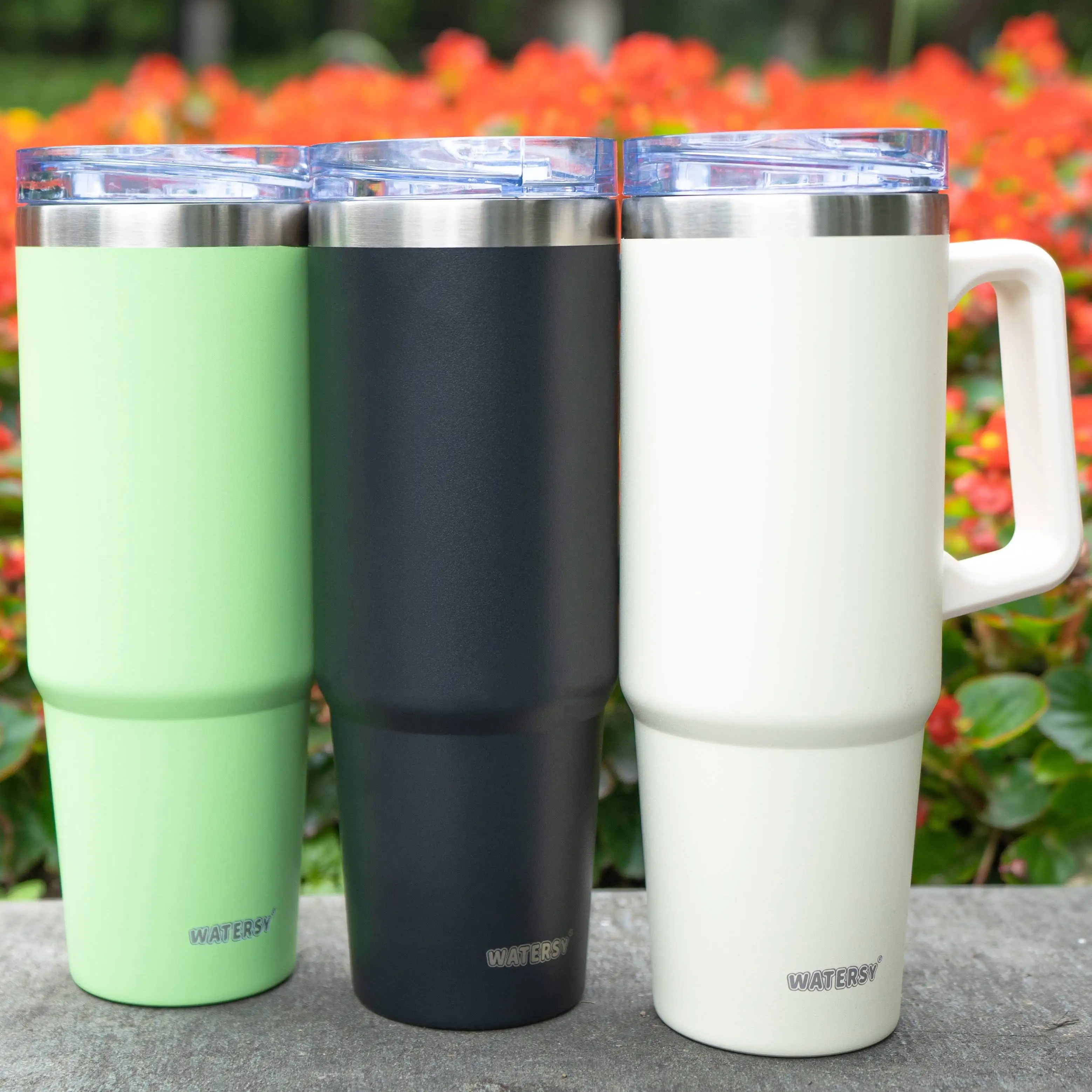 350Z Wholesale Tumbler Cups Double Wall Stainless Steel Coffee Travel  Thermal Mugs Insulated Tumbler With Handle and Straw Lid