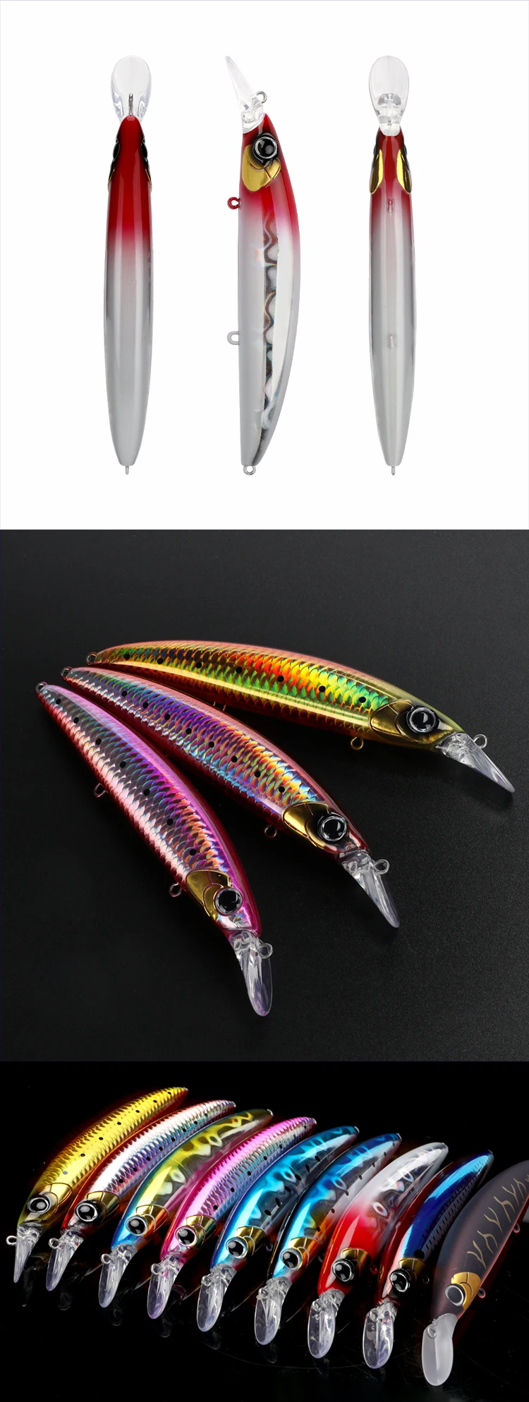 Honoreal 110mm 20g Fly Diver 110sp Custom Manufacturer Fish Lure Bait