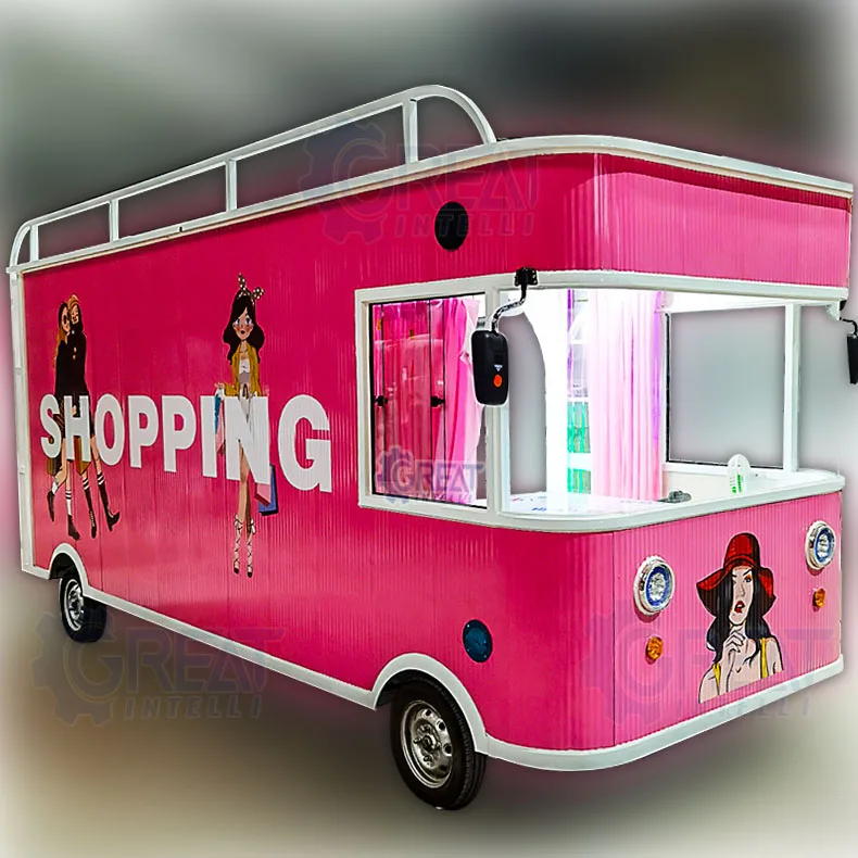 Street Mobile Food Truck Usat Vend Electric Food Vending Truck With