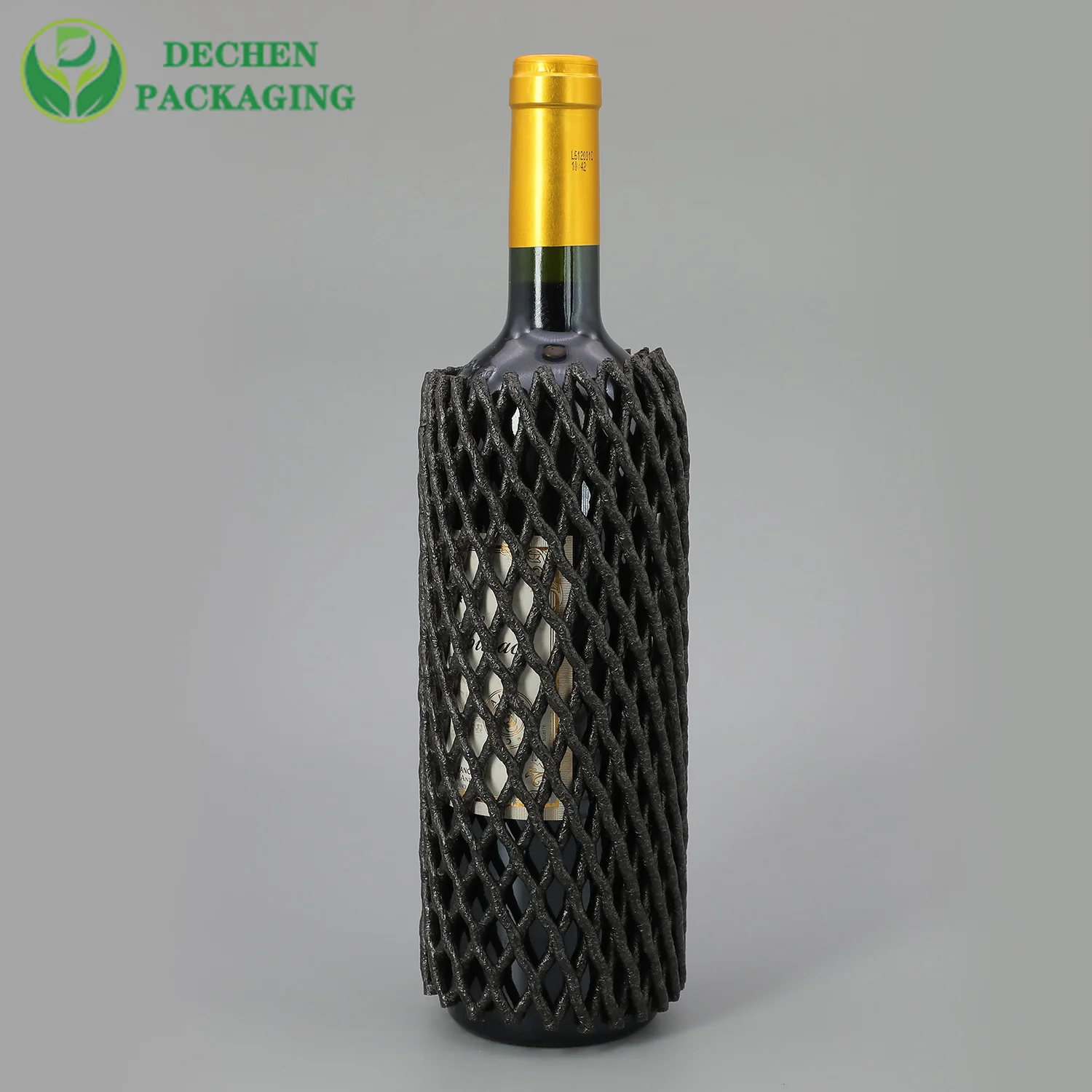 Embalaje protector de botellas de vidrio