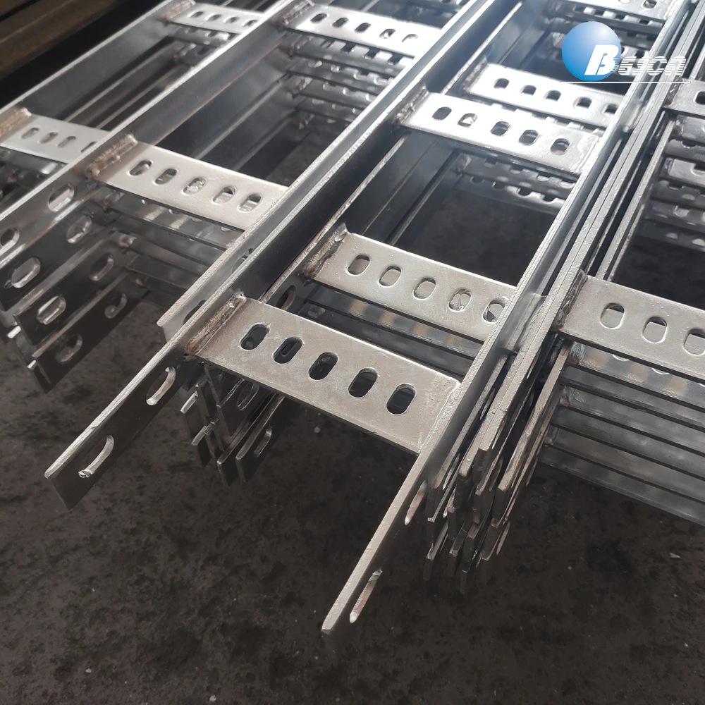 HDG Hot Dip Galvanized Cable Ladder Supplier Size Customized