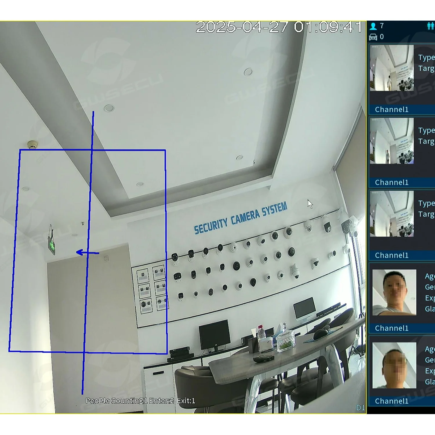 Channel Nvr Poe Compact 1U 14TB HDD Max 10ch 8MP IP Camera