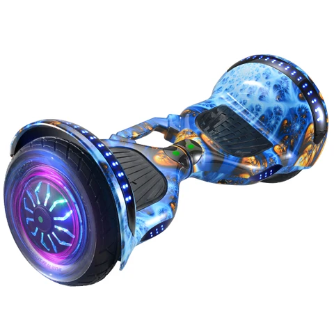 electric hoverboard with handle