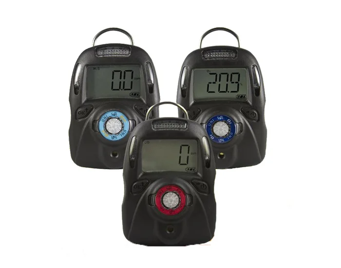 MP 100 Portable Single Gas Detector  0.1-1000 ppm H2S Sensor  with Docking Station