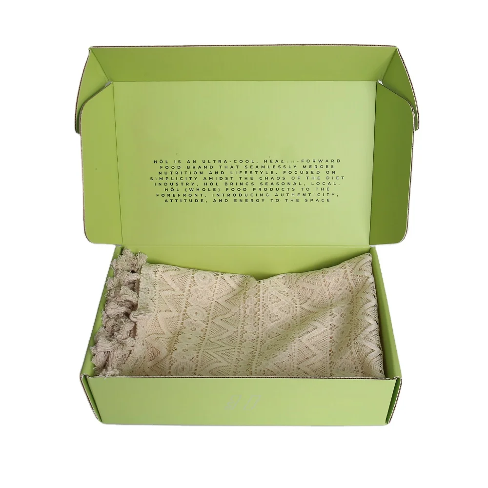 product custom gold foil embossed corrugated mailer box printed cloth packaging folding corrugated cardboard mailer box for skirts-6