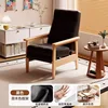 [Natural Wood Color Stand] Durable Cat Scratch Leather Black