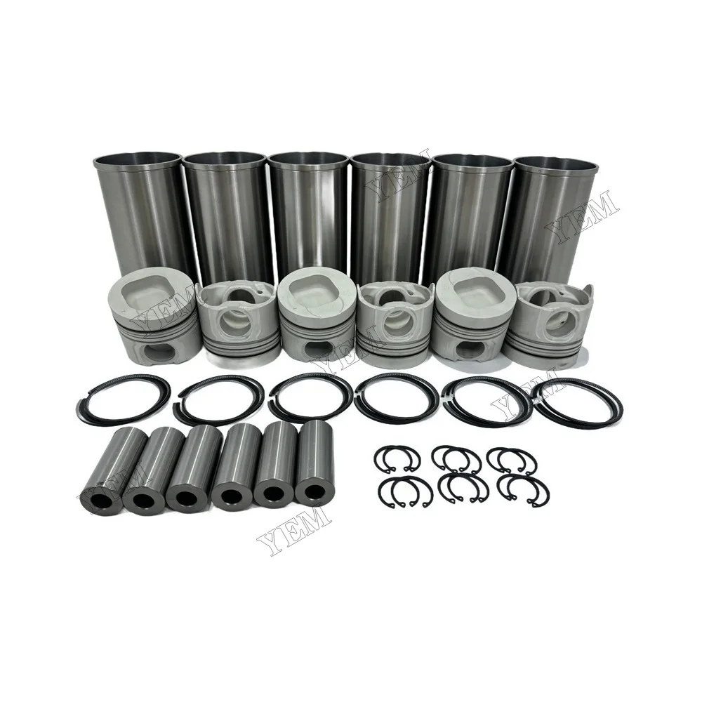 For Isuzu 6SD1 Cylinder Liner Kit Engine Parts Agricultural Engine Parts 2
