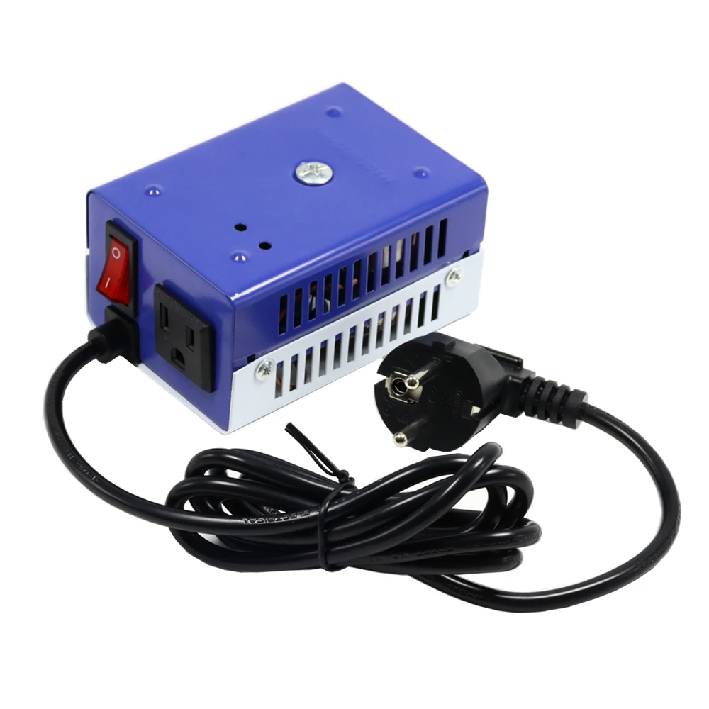 SHUNXIN 100Watts Continuous Full Load Capacity Power Transformer 220V 110V Step Voltage Converter Aluminum Material 50Hz