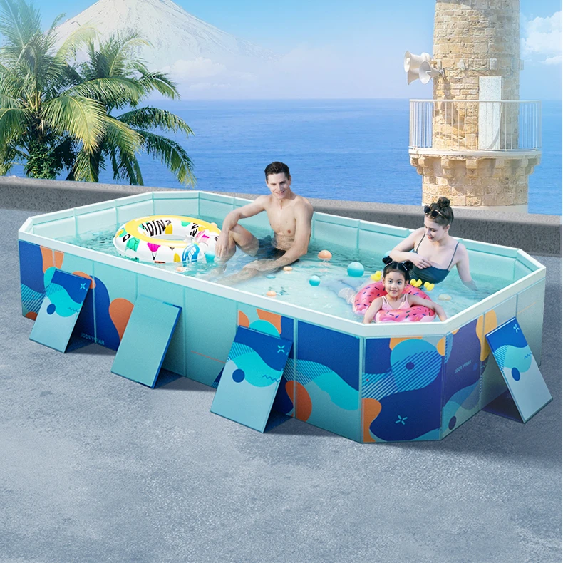 Ground Above Plastic Pools Swimming Outdoor Portable Pools Swimming Outdoor  6ft Deep for Adults and Kids Shipping Swimming Pools