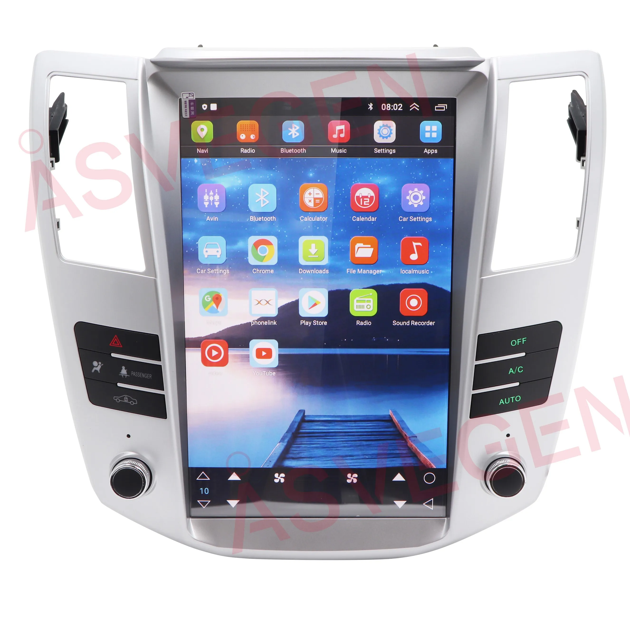 12.8 Inch Android Car Radio Video DVD Player for Lexus RX300/RX330
