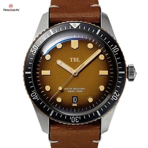 OEM Customized Super Luminous 10ATM Waterproof Japanese Automatic Mechanical Men's Luxury Watches Vintage Dial Wrist Watch