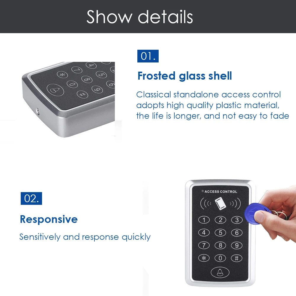125khz RFID Access Control Keypad - Secure Door Access
