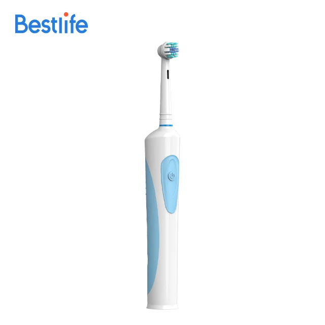 K1619S Adult Rechargeable Power Oscillation Toothbrush with 55 Degree Rotation Angle Round Head