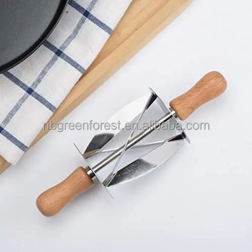 1pc Stainless Steel Croissant Cutter