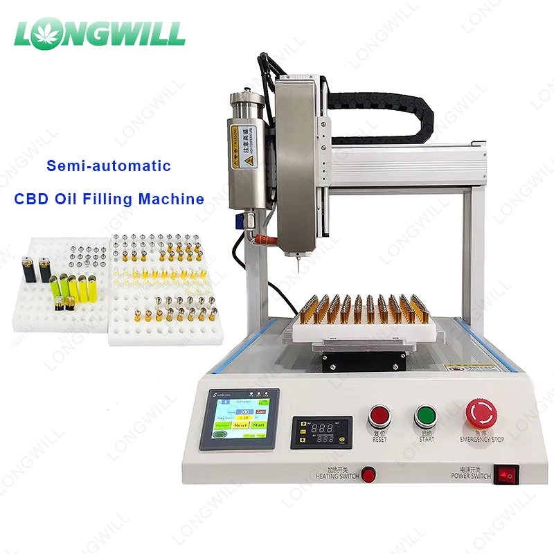 Автоматическая машина для заполнения картриджей одноразовых ручек