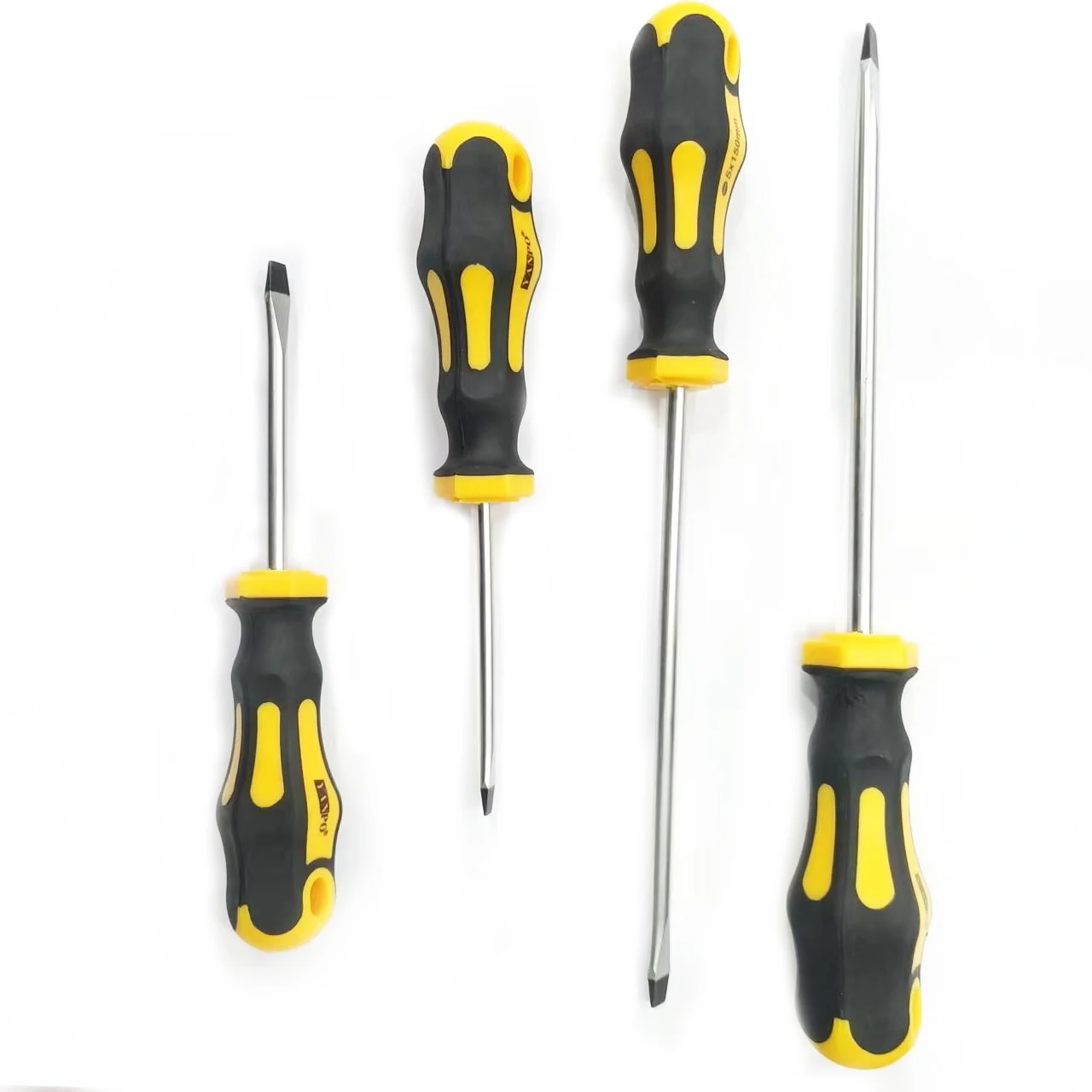 Hand Tool Screw Driver Straight Slotted Screwdriver With Soft