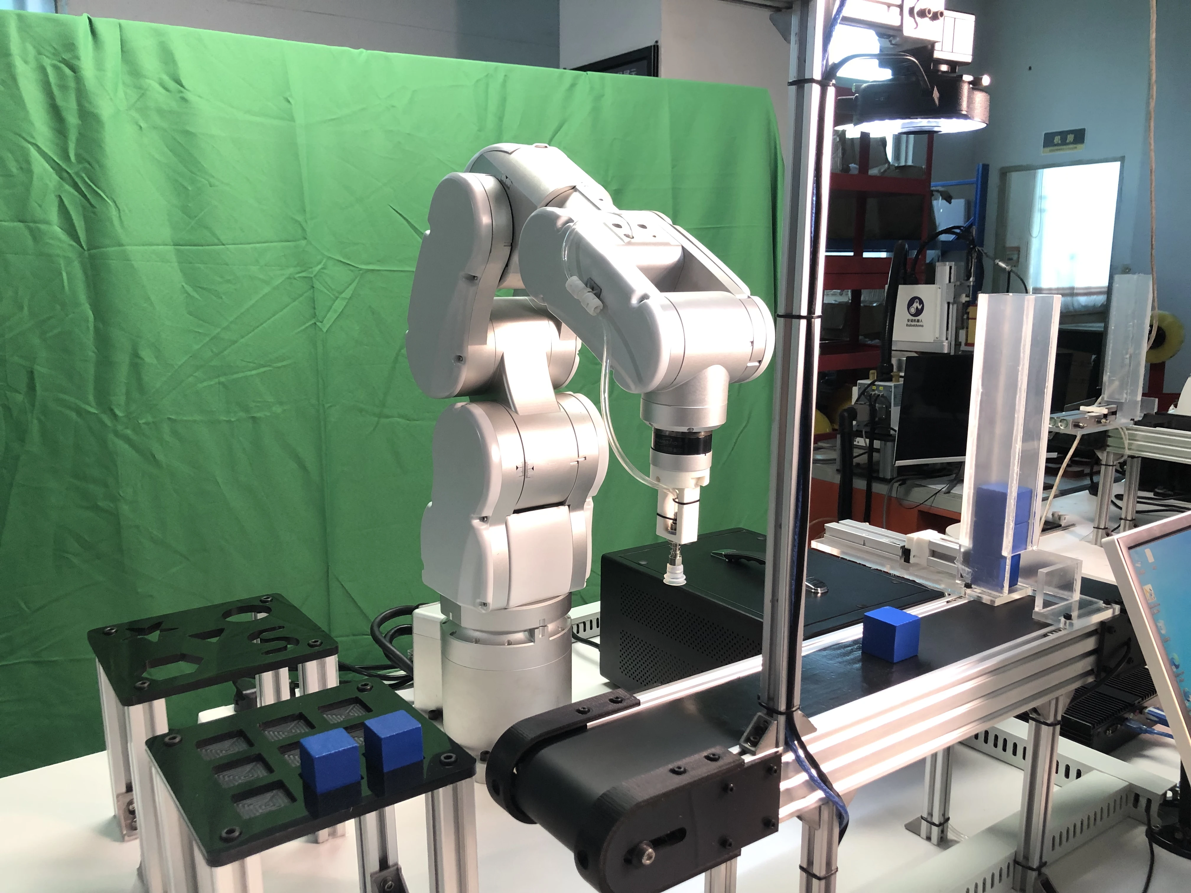 教育用デスクトップ6軸ロボットアーム602産業用ロボットアーム