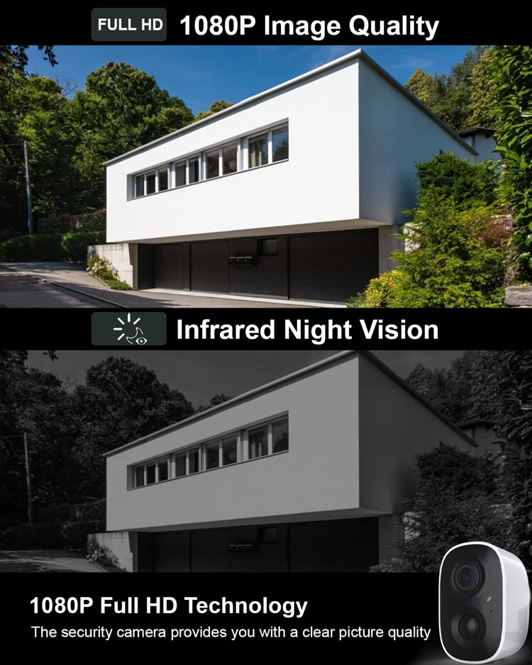 Vico CG6 Security Battery IP Wireless Home CCTV System Mini Smart Cameras Powered Indoor Surveillance With 1080P Wifi Camera