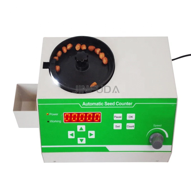 Automatic Grain Seed Counter Microcomputer Automatically Controls the Particle Counting