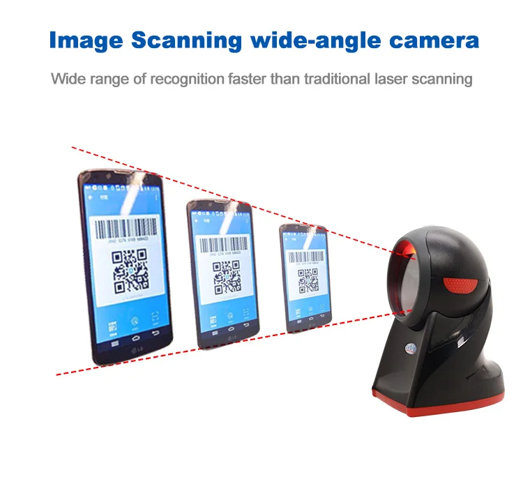 XB-8602H Syble High Cost Effective 2D Handsfree Table Top Barcode Reader 2D Handsfree Barcode Scanner Desktop