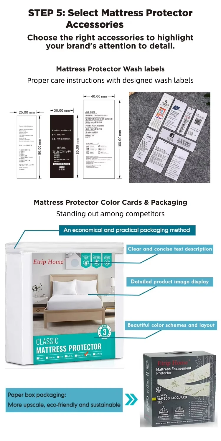 Custom Protector De Colchon - Waterproof & Anti-slip