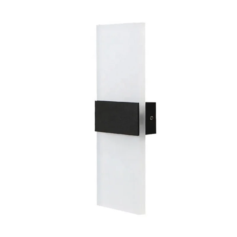 
 JLW-A001 Modern LED Wall Light Up Down Lighting Cube Sconce Lamp Fixture Mount Indoor Outdoor living room wall light  