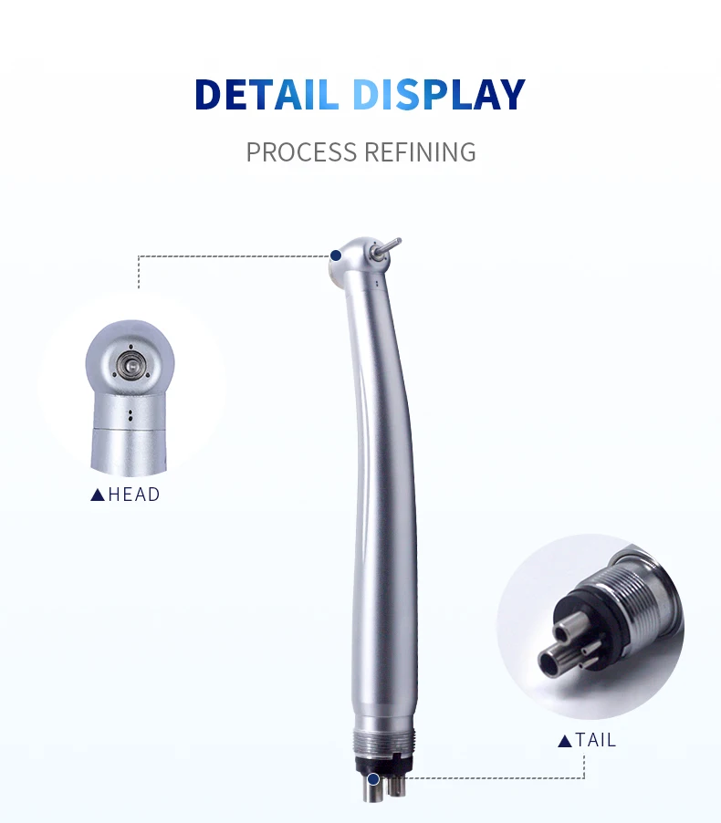 Dental Equipment Low And High Speed Turbina Handpiece Kits 2/4 Holes