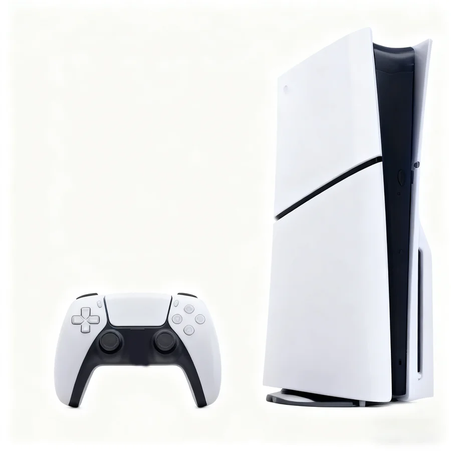 Second-hand 5 Slim Console Ultra HD SSD Immersive Gaming DualSense Controller 4K 8K VRR Global Shipping 1