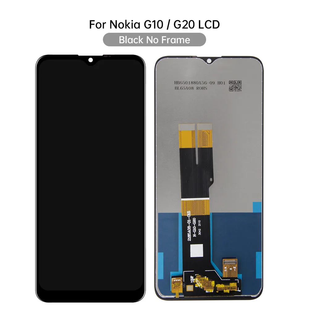 For Nokia G10 G20 Mobile Phone LCD Display Touch Screen Digitizer Assembly Replacement Parts LCDs Screen